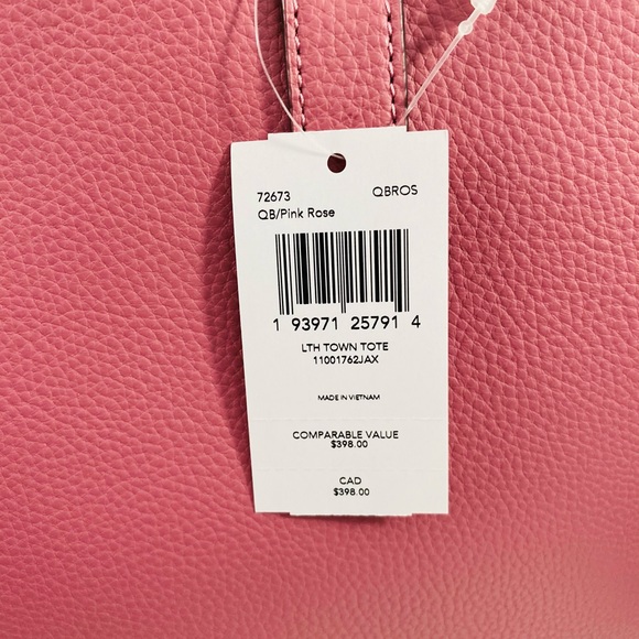 COACH Leather Town Tote - Picture 9 of 14